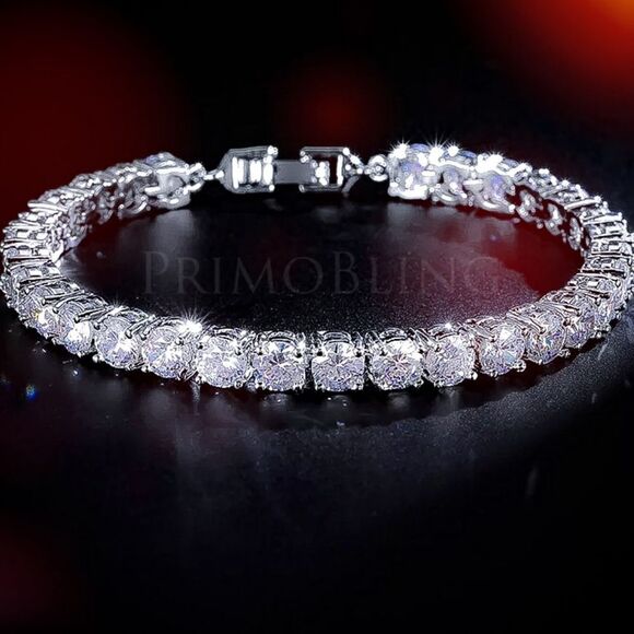 Ladies Tennis Bracelet - Picture 1 of 3